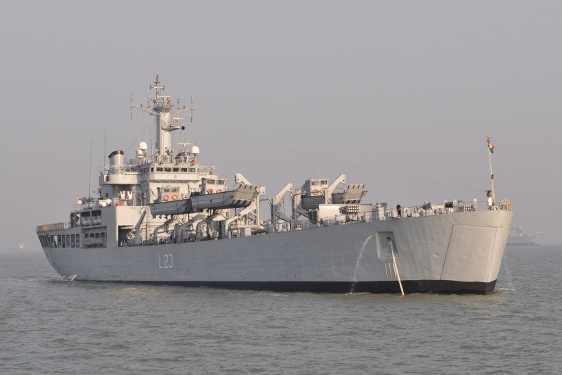 Magar Class Indian Amphibious Ship (A)